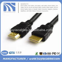 Câbles HDMI Gold-Plated v1.4 3D pour BluRay 3D DVD PS3 XBOX 360 LCD HD TV 1080P Ethernet Premium